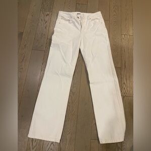 Garage Women's White Straight Leg Jeans